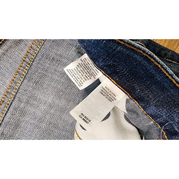 Lucky Brand 221 Jeans Mens 38x34 Straight Blue Denim Relaxed Fit Pants Y2K - Picture 4 of 13